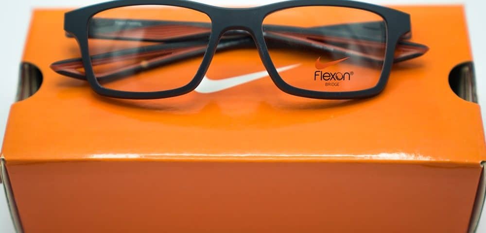 Black Flexon kids glasses—lightweight, flexible, bendable children’s eyewear available at The Children’s Eyeglass Store in NYC.