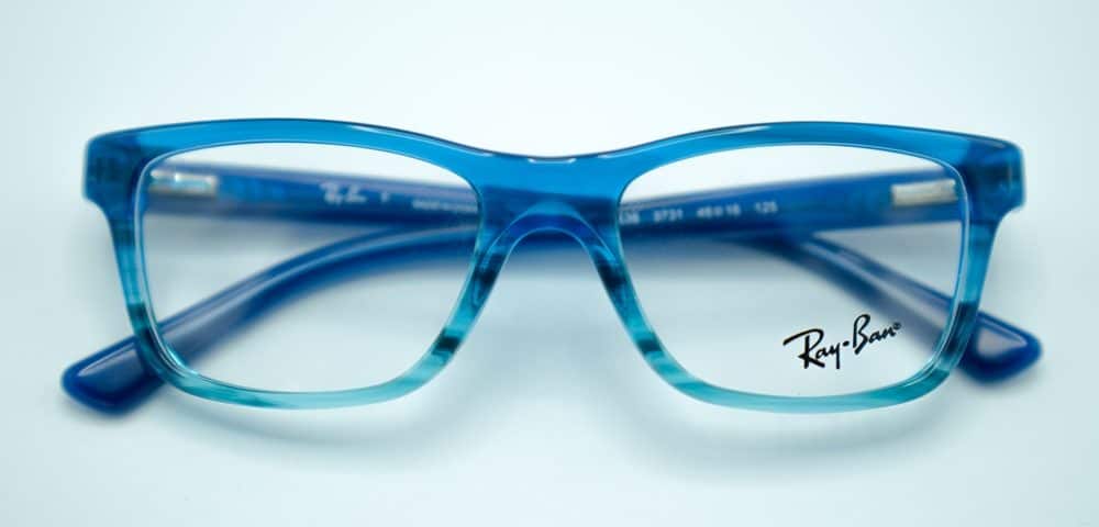 Blue Ray-Ban glasses – stylish and iconic eyewear available in NYC for men, women, and teens.