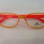 Orange Lacoste Kids Glasses