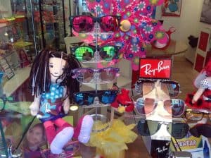 Ray-Ban Kids Glasses Window Display